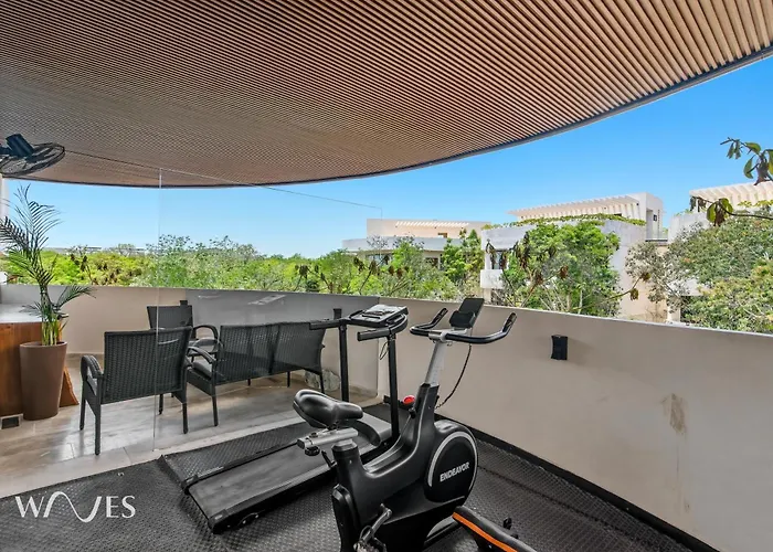 Centrico Departamento Con Vistas A La Naturaleza Tulum